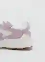 Tenis Deportiva Daisy Rosa Pastel Talla 33 Niñas Mango