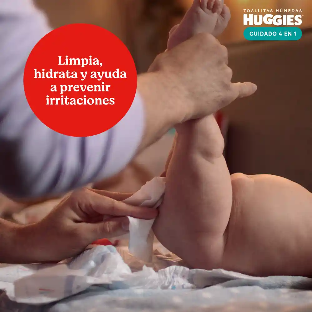 Toalla Húmedas Huggies One & Done 48 Und