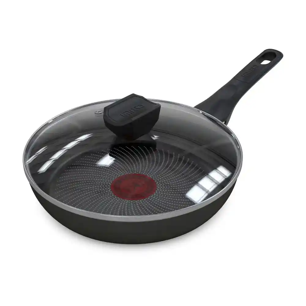 Sarten Imusa Aluminio Antiadh Hard Titanium 2 Negro