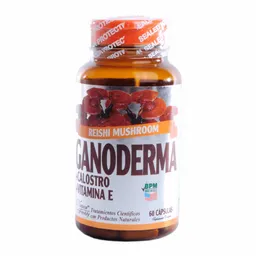 Ganoderma + Calostro + Vitamina E en Cápsulas