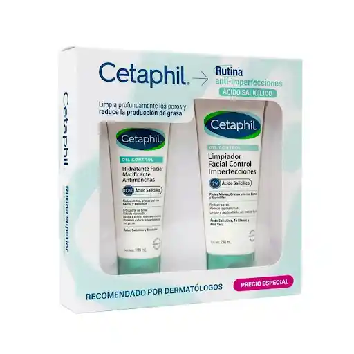 Pack Cetaphil Rutina Oil Control Caja