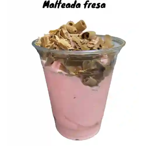 Malteada Fresa