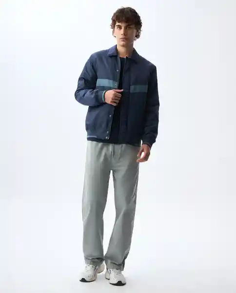 Chaqueta Hombre Azul Talla L 821G000_AZU194024 Americanino