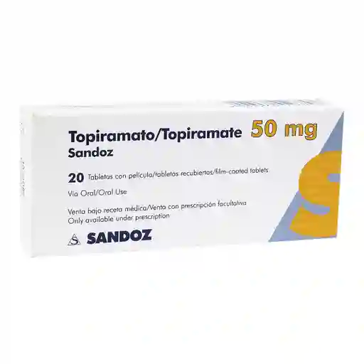 Sandoz Topiramato (50 mg)
