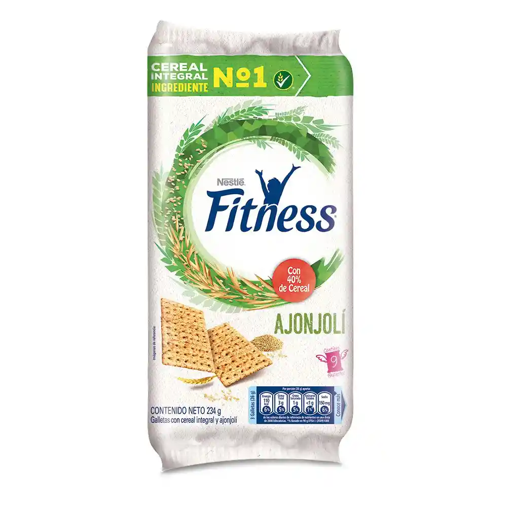 Fitness Galletas Ajonjolí