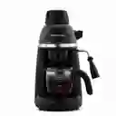 Holstein Máquina Para Espresso 4 Tazas Negra Bar 3.5 