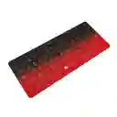 Combo Teclado + Mouse Recargable 2.4 Bluetooth Negro/rojo