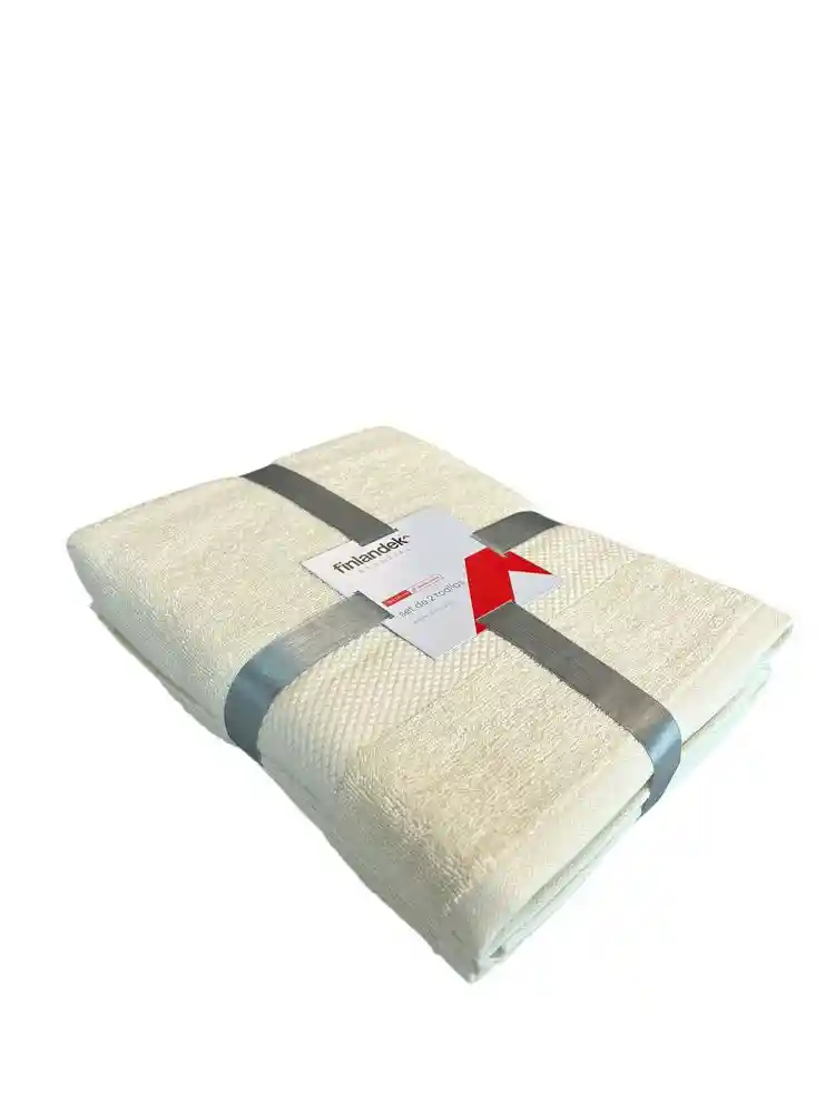 Setx2 Pzas Toalla Baño Finlandek Toacotton8