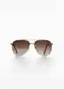 Gafas Hugo Oro Talla 99 Hombre Mango