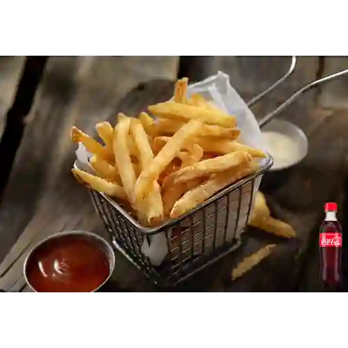 Combo Papas a la Francesa +Cocacola Orig 400ml