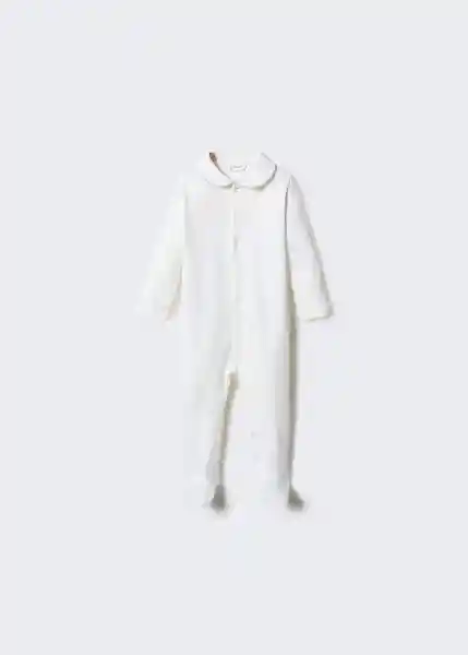 Pijama Night Off White Talla 61 Niños Mango