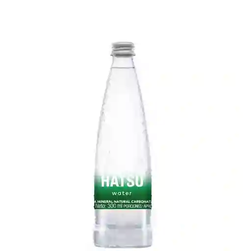 Agua hatsu con gas