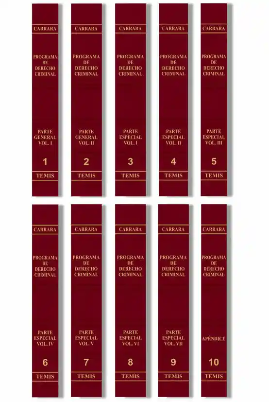 Programa de Derecho Criminal Parte Especial Vol Vii