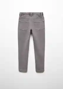 Jean Comfy Tejano Gris Talla 11 Niños Mango