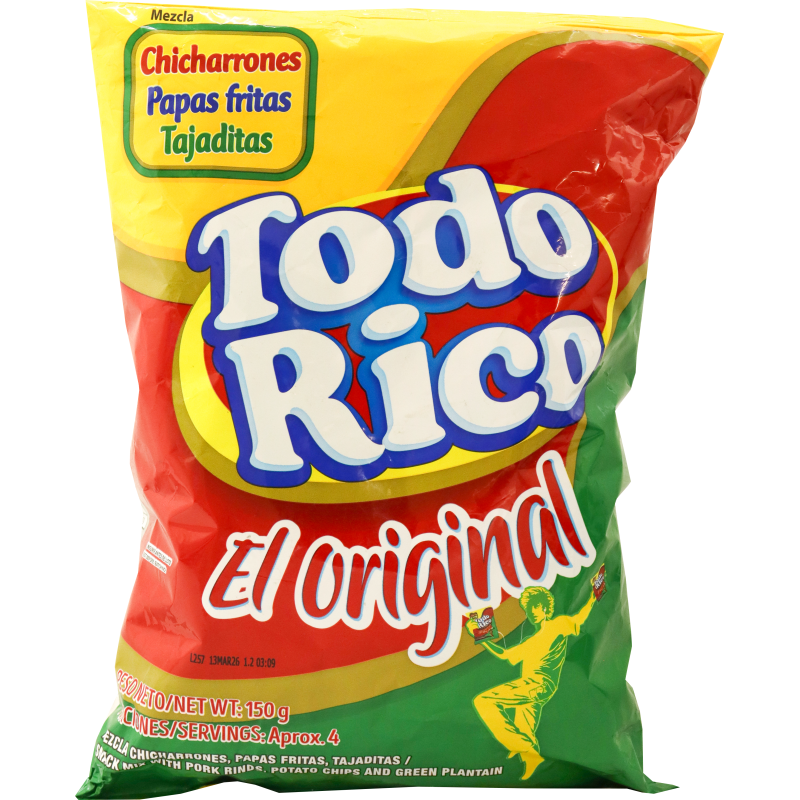 Todo Rico Pasabocas Mix el Original 150 g