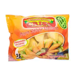 Congelados Criss Empanadas con Carne Sabor Valluno