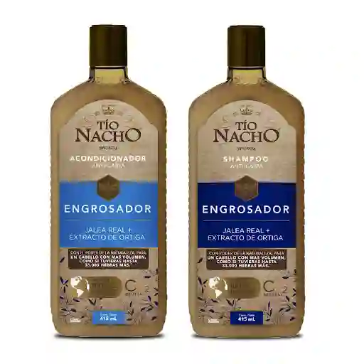 Tío Nacho Shampoo + Acondicionador Engrosador Anti Caída