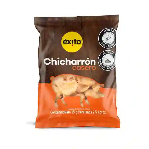 Chicharron Casero Exito Marca Propia