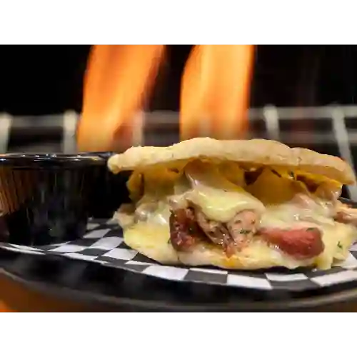 Arepa Barrilera Solo Queso