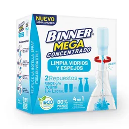 Mega Concentra Limpia Vidrios Binner 208258