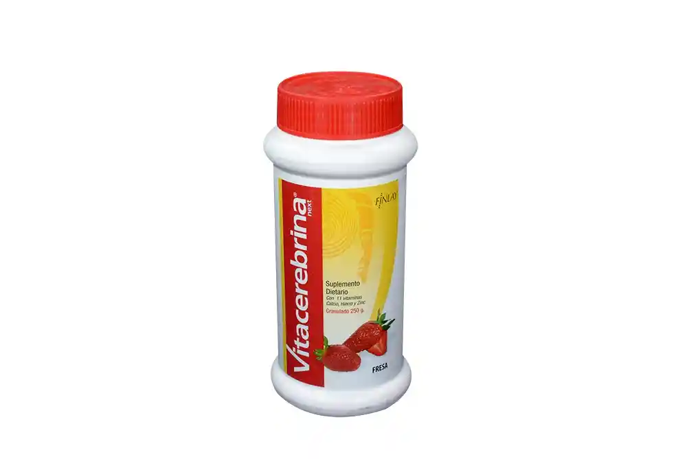 Vitacerebrina Suplemento Dietario Granulado Sabor a Fresa