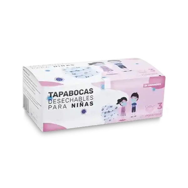 Tapaboca Pediátrico Niña