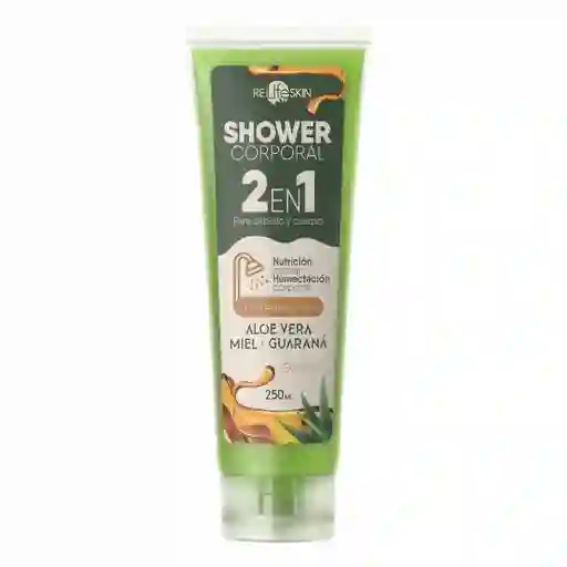 Shower  Re Life Skin Jabonpiel Delicada 2 En 1
