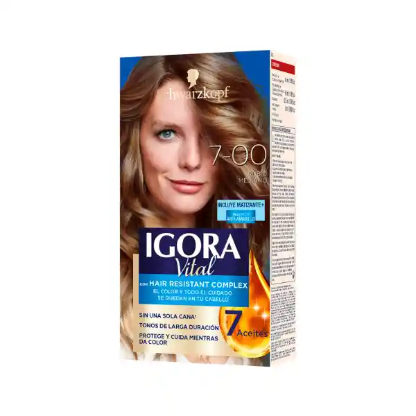 Tinte Igora Vital 7-00 Rubio Mediano