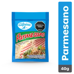 Alpina Queso Parmesano Rallado 40 g