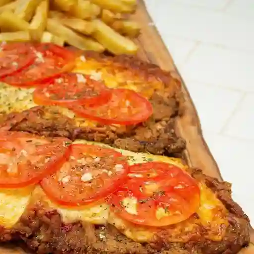 Milanesa a lo argento
