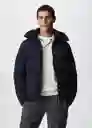 Anorak Coli Navy Talla S Hombre Mango