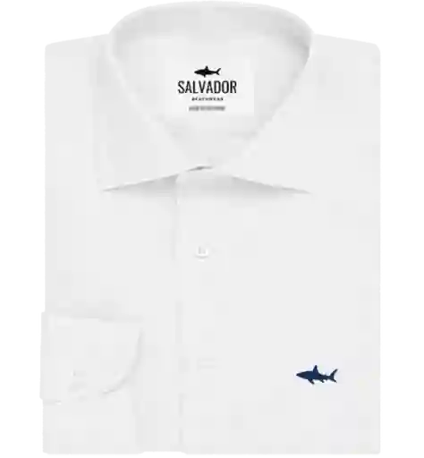 Camisa Hombre Blanca Talla M Salvador Beachwear