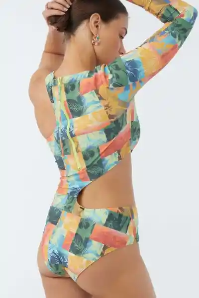 Vestido Baño Susie Floral Tofino Surf Suit S Oneill