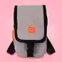 Bolso Porta Celular Camping Khaki Miniso