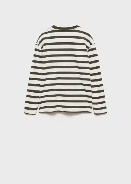 Camiseta Lucky Khaki Talla 10 Niños Mango