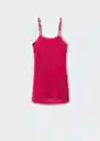 Vestido Dalias Fucsia Talla XS Mujer Mango