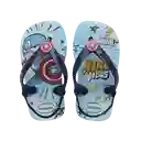 Sandalias Baby Marvel Azul Agua Talla 23 4147132 Havaianas