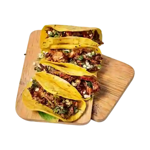 Tacos X4 Tinga de Pollo