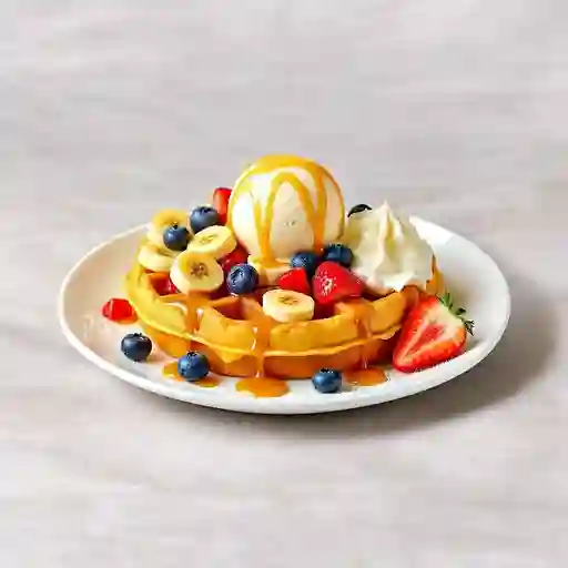 Wafle De Frutas
