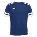 Adidas Camiseta Squa25 de Equipo Para Fútbol Unisex Azul Talla S