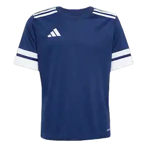 Adidas Camiseta Squa25 de Equipo Para Fútbol Unisex Azul Talla S
