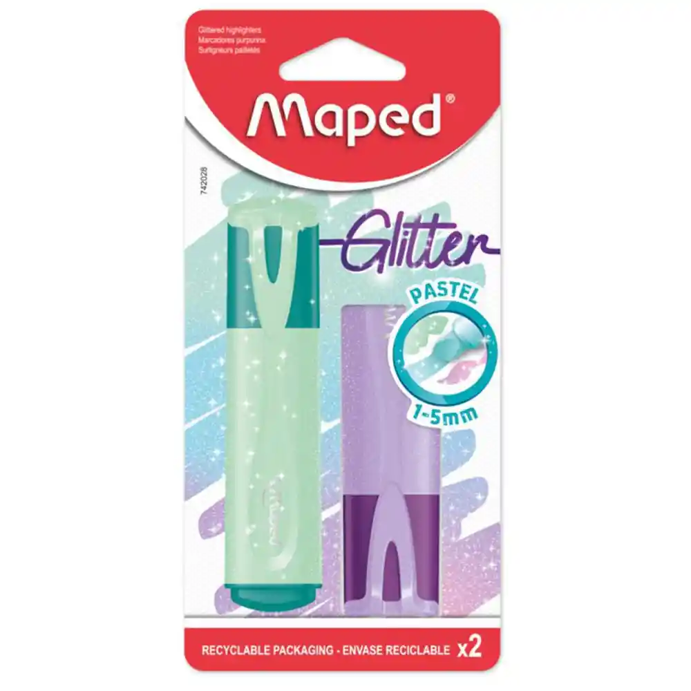 Maped Set Resaltador Pastel 240130200