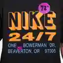 Nike Camiseta M Df Uv Hyverse Ss Gfx Para Hombre Negro Talla M