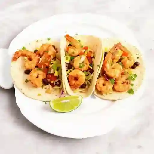 Tacos de camarón