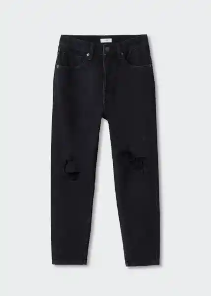 Pantalón Jean Tapfitbr Tejano Negro Talla 22 Mango Boy Mango