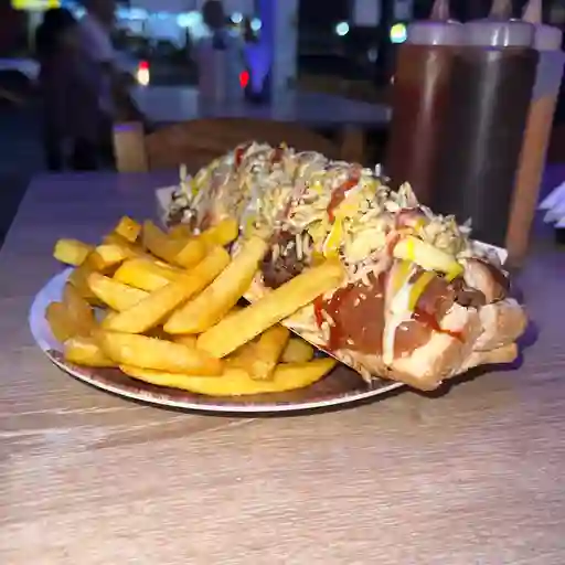 Combo hot dog especial