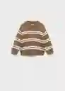 Suéter Jersey Valbona Camel Talla 70 Niños Mango