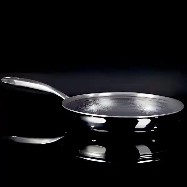 Bergner Sartén Giro Silver Acero Inoxidable 24 cm Bg-32636 mm