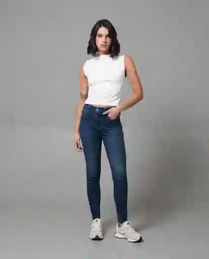 Jean Mujer Azul 6 230G003_AZU174021 Rifle