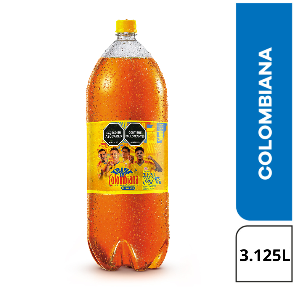 Gaseosa Colombiana Pet 3125 ml